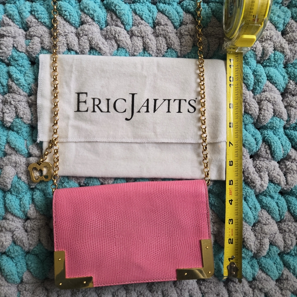 Eric Javits Pink Crossbody Pursr